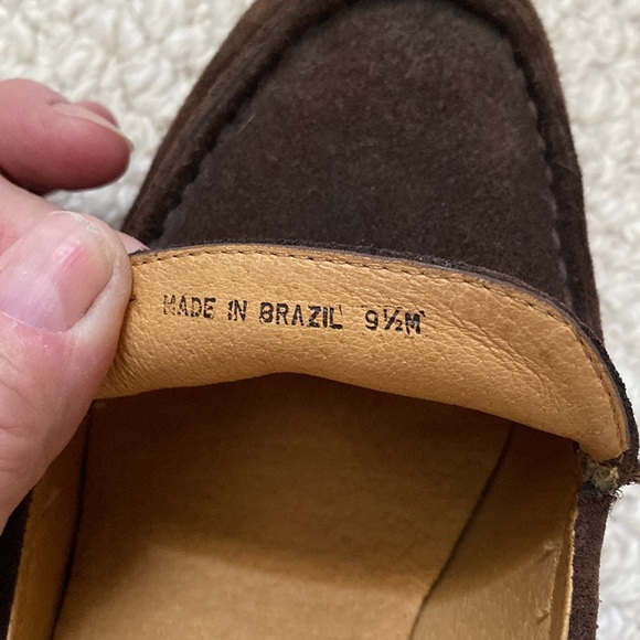 KORS Michael Kors chunky heel brown suede leather lined high heel - Picture 12 of 12